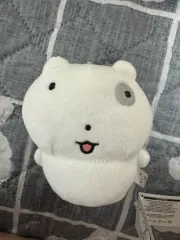新品 目をぼんやりさせる ぬいぐるみ キーリング 11cm