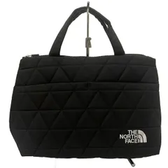 THE NORTH FACE(ノースフェイス) ハンドバッグ ジオフェイスボックストート NM32355 黒 エンボス加工