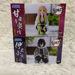 新品未開封　鬼滅の刃　プレミアムちょこのせフィギュア　伊黒小芭内　甘露寺蜜璃