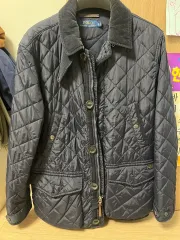 ポロラルフローレン 16F/W キルティングジャケット ネイビー M