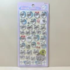 a379【新品・未開封品】ボンボンドロップシール ちいかわ モモンガ 第2弾！正規品 店頭購入品 デコレーション デコ素材 ぷくぷく ぷっくり  文房具 シール帳 日記 手帳 ノート メッセージカード シール交換 ステッカー 女の子 大人気 品薄