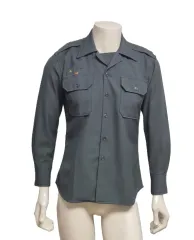 ミリタリー 旧モデル 軍服 長袖 カラーTシャツ シャツ シャツ (S)