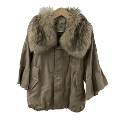 極美品◆グレースコンチネンタル 2way ミリタリー ブルゾン コート ダウン 2WAYロングダウンコート / GRACE CONTINENTAL | GRACE CONTINENTAL