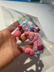 (未開封 新品) Sanrio Sanrio My Melody(マイメロディ) ビーズ ブレスレット ストラップ/ Hellokitty(ハローキティ) レトロキティー