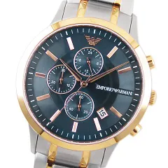 【中古A】エンポリオアルマーニ　EMPORIO ARMANI　メンズ腕時計　クロノグラフ　AR80025　クオーツ