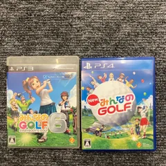 2本セット PS3 みんなのゴルフ6 PS4 NEWみんなのゴルフ