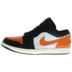 NIKE (ナイキ) AIR JORDAN 1 LOW SHATTERED BACKBOARD エアジョーダン1 ロー シャッタード バックボード ローカットスニーカー オレンジ/ブラック US11/29cm 553558‐081