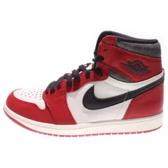 NIKE (ナイキ) AIR JORDAN 1 HIGH OG CHICAGO LOST & FOUND エアジョーダン1 シカゴ ロストアンドファウンド ハイカットスニーカー ホワイト/レッド US10/28cm DZ5485-612
