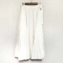 TOMORROWLAND .B(トゥモローランドビー) スカート サイズ34 S レディース アイボリー プリーツ