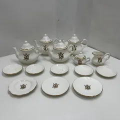 【3-000226】　Harrods BY OBJETS D'ART ハロッズ ミニチュア 食器セット 希少のサムネイル