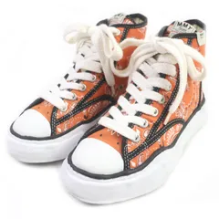 未使用品□Maison MIHARA YASUHIRO メゾンミハラヤスヒロ 21SS A06FW731 PETERSON BANDANA HI ハイカットスニーカー オレンジ 40 箱付き 未使用品□Maison MIHARA YASUHIRO/メゾンミハラヤスヒロ 21SS