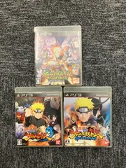 PS3 3本セット ナルト疾風伝　ナルティメットストームレボリューション　ジェネレーション　ナルティメット3　3本セット