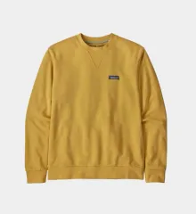 パタゴニア オーガニック コットン クルーネック スウェット イエロー