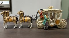 加藤工芸 陶器置物 馬車 - メルカリ