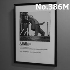 No.386M A4 ジョーカー joker ポスター 写真 アート 映画 インテリア 額 壁 coco