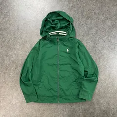 ラルフローレン　USA製　ブルゾン　スイングトップ　グリーン　美品 ラルフローレン Ralph Lauren USA製 ブルゾン スイングトップ グリーン