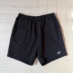 ト2511-⑤-5428 ヨネックス　YONEX  ベリークール　ハーフパンツ　黒　サイズO