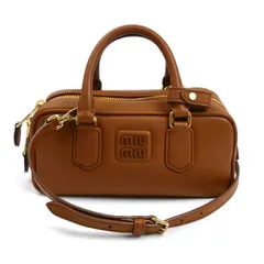 2025年最新】miumiu ミュウミュウ 2WAYショルダーバッグ ブラウン