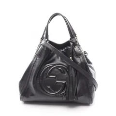 GUCCI グッチ ソーホー インターロッキングG ハンドバッグ