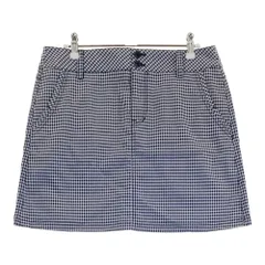 サイズ：L ADIDAS GOLF アディダスゴルフ  スカート チェック柄 ブラック系 [241003000527] ゴルフウェア レディース ストスト