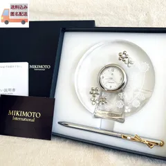 2025年最新】MIKIMOTO 置時計の人気アイテム - メルカリ