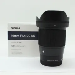2025年最新】16mm F1.4 DC DN ソニーEマウントの人気アイテム - メルカリ