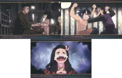 【中古】シール・ステッカー 悲鳴嶼(過去)/伊之助＆玄弥/禰豆子 名場面ステッカーアソート(3枚セット) 「一番くじ 鬼滅の刃 ～受け継ぐ者～」 H賞