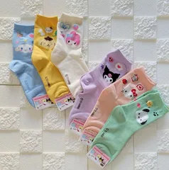 新柄サンリオソックス6足セット