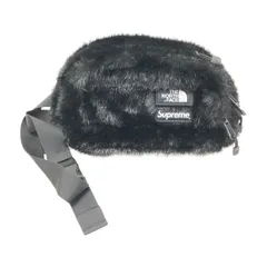 □□THE NORTH FACE ザノースフェイス バッグ ウエストファーバック supremeコラボ  NM820931 ブラック