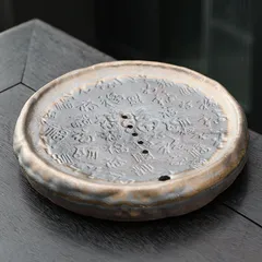 日本製 トレロ花器 壺 飾り台付き 天然木製 華道 茶道具 日本製 トレロ花器