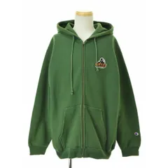 【X-LARGE×CHAMPION】C8-Y121 Reverse Weave Full-Zip Hooded Sweat リバースウィーブジップアップスウェットパーカー