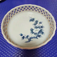 【美品】有田鍋島焼窯元　菓子皿