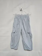 スカイ 밴ディング カーゴ シャーリング パンツ キッズ 3-4歳 1204