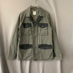 90 S GAP ギャップ ヴィンテージ ウォッシュ ミリタリー オーバーサイズ フィールド M65 マウンテンパーカー ジャケット