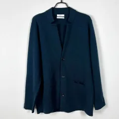 オルゼン/しっかり素材 ウール ニット カーディガン 110 2XL/ラデン