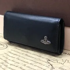 ヴィヴィアンウエストウッド キーケース 鍵 6連 革 黒 オーブFX234