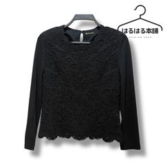 美品✦LOVELIAISON レースブラウス XL 黒 フォーマル - メルカリ
