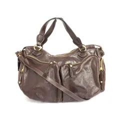 SAZABY サザビー 2WAYトートバッグ  レザー    ブラウン レディース / 240001176483