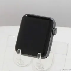 〔中古品〕 Apple Watch Series 3 Nike+ GPS 42mm スペースグレイアルミニウムケース バンド無し【247】