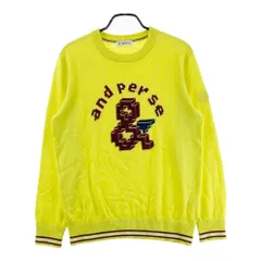 サイズ：L AND PER SE アンパスィ  長袖ニットセーター  イエロー系 [240101571794] ゴルフウェア レディース ストスト