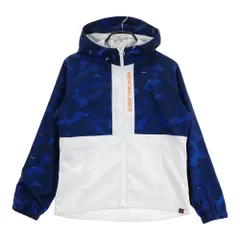 サイズ：2 NEW BALANCE GOLF ニューバランス  ジップジャケット パーカー カモフラ柄 ネイビー系 [240101573976] ゴルフウェア レディース ストスト