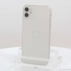 〔中古品〕 iPhone11 64GB ホワイト MHDC3J／A SIMフリー【258】