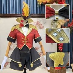 コスプレ衣装 舞女「馴獣師マーガレット」 豪華8点フルセット ゴールドデザイン スター装飾 高品質 撮影会衣装 舞台衣装 仮装 ハロウィン イベント用 プレゼントにも最適