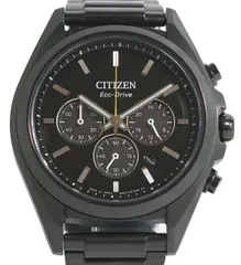 ★箱保付！美品！CITIZEN シチズン ATTESA Black Titanium Series CA4394-54E B620-S114659 エコ・ドライブ メンズ★