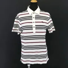 バーバリーブラックレーベル ポロシャツ  【Aランク】【中古】