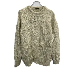 CARRAIG DONN ウールセーター XL 生成り色 キャレイグドン プルオーバー ビッグサイズ ケーブルニット トップス 秋冬物 a712-5243