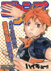 【中古】シール・ステッカー 日向翔陽 雑誌表紙風ステッカー 「ハイキュー!!」 ジャンプフェアinアニメイト2014特典