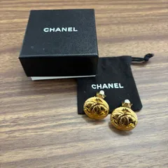 ★ CHANEL シャネル イヤリング / ゴールド / ココマーク / ヴィンテージ調 / 箱・保存袋付き