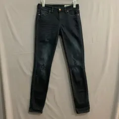 25インチ DIESEL グレー ダメージ ストレッチ デニム ズボン