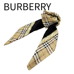Burberrys バーバリーズ シルク スカーフ ベージュ ノバチェック 大判 シルク